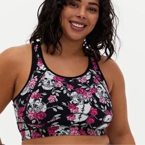 Racerback sports bra